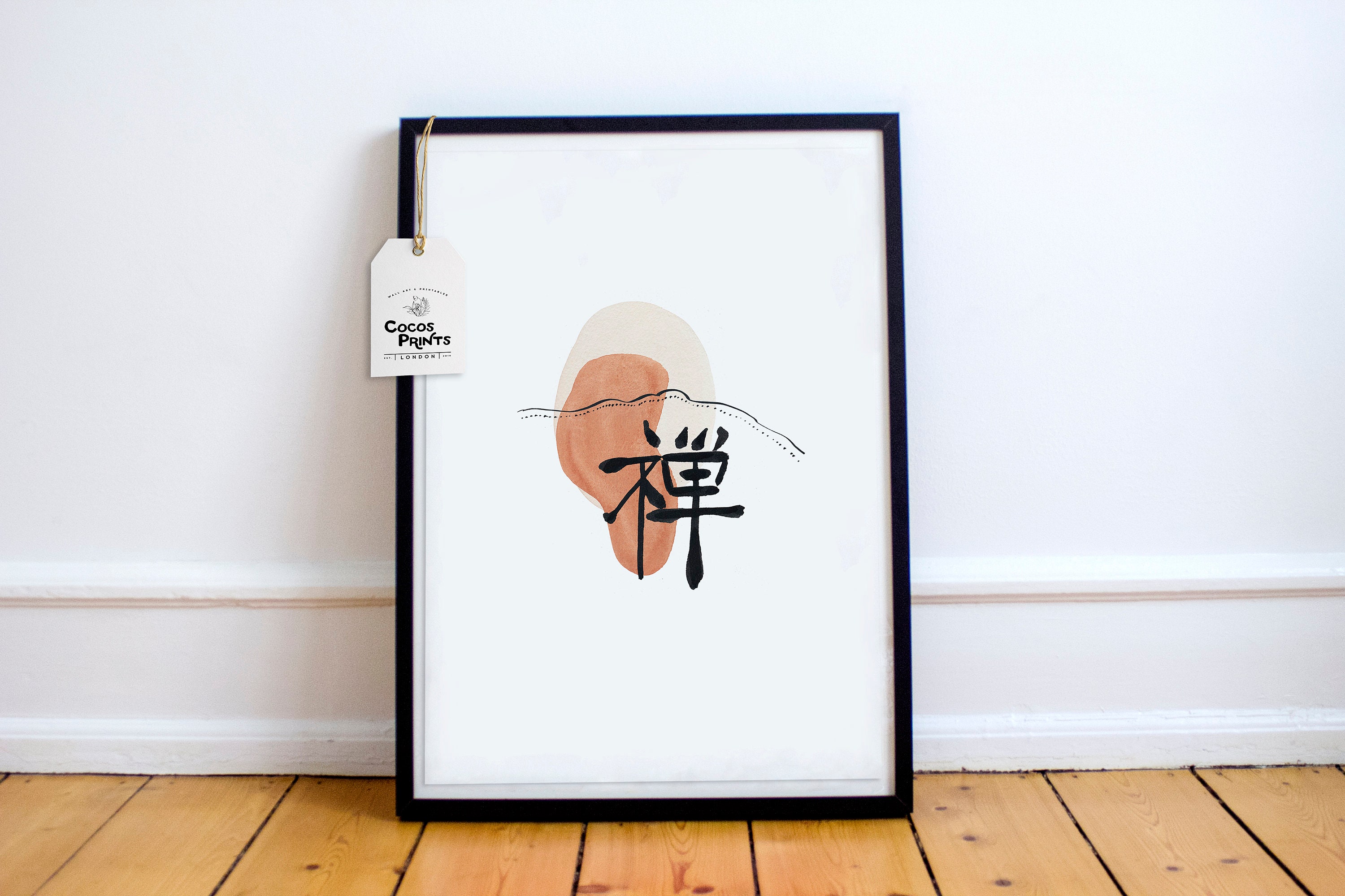 Abstract Zen Print, PRINTABLE ART, Zen Wall Art, Japanese Print - Etsy