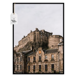 Edinburgh Castle Print, Scotland Print, Edinburgh Print, Scotland Poster and Printable Art