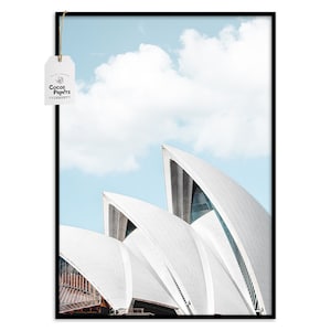 Sydney Opera House Print, PRINTABLE ART, Australia Art, Australia Poster, Sydney Poster, Iconic Poster