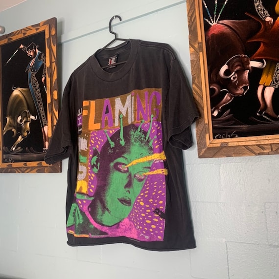 1995 Vintage Flaming Lips Shirt Rare