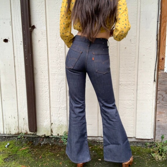 Vintage 70s Deadstock Levi’s Super Flare Bell bott
