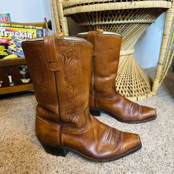 Acme cowboy clearance boots mens