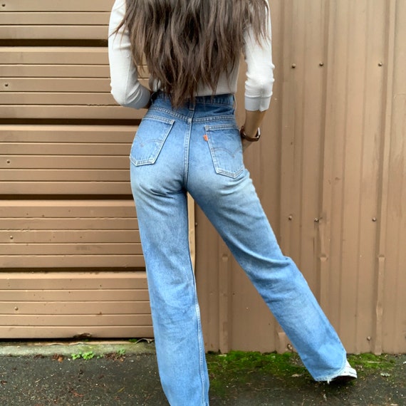 Vintage Levi’s 517 orange tab Jeans