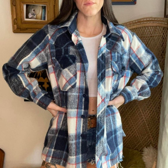 Vintage 70s plaid flannel Gem