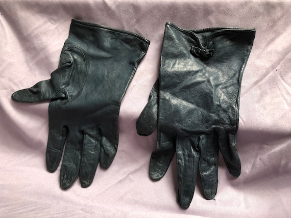 Vintage Kid Leather Gloves - image 1