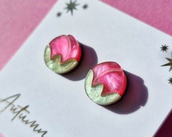 Mini Flower Bud Studs | Nature Studs | Spring Earrings | Summer Studs | Dainty Earrings | Florist Jewellery | Gift for Flower Lover