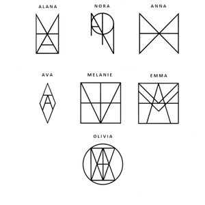 Custom Unique Name Logo Design Digital Download by Email. | Etsy