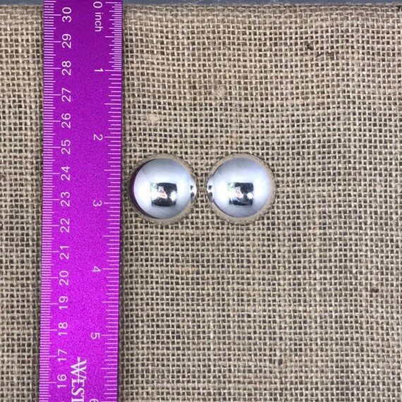 Sterling Silver Domed Studs - image 2