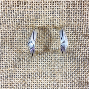 Minimalist Half Hoop Earrings