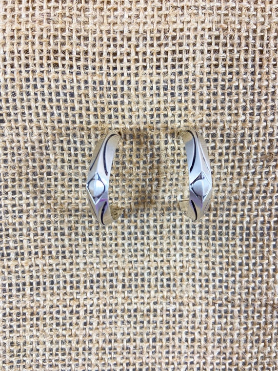 Minimalist Half Hoop Earrings