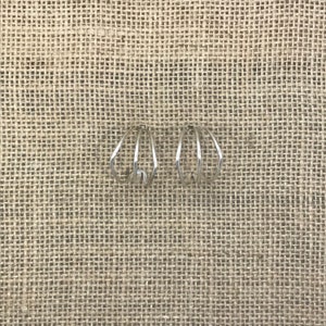 Sterling Silver Triple Hoop