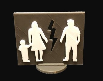 Miniatura de la familia rota para Sandtray