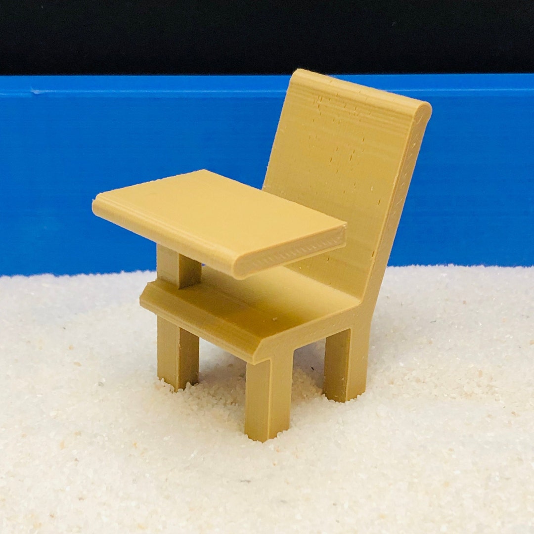Miniature School Desk for Sandtray Etsy