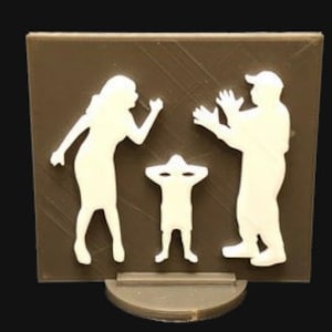 Arguing Parents Miniature for Sandtray