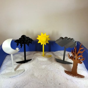 3&quot; Miniatures Weather Set of 5