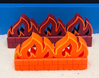 Firewall Miniature for Sandtray