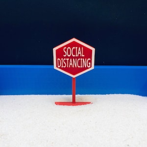 Social Distancing Sign