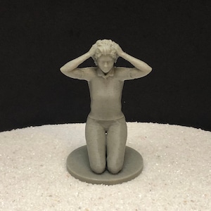 Overwhelmed--I've Had Enough--Miniature for Sandtray