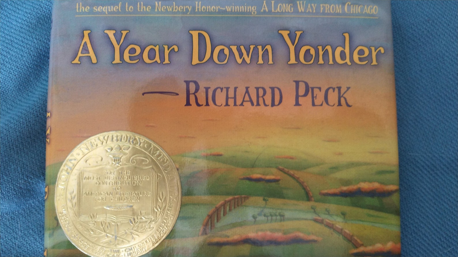 A Year Down Yonder by Richard Peck Newberry Book Award 2000 Etsy