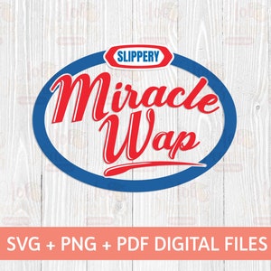 ミラクルSVG - 面白い大人向けデザインSVG - クリカットシルエット - デジタルダウンロード
