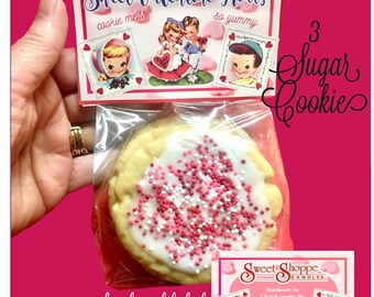 VALENTINE FROSTED COOKIES / Cookie Melts / Wax Cookie Melt / Valentines Cookie Melts/Scented Wax Melts / Cookie Melts / Jumbo Cookie Melts