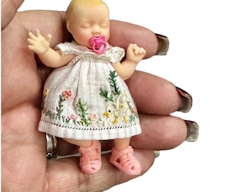1/6 Scale Pink  Sandals For Mini Silicone doll