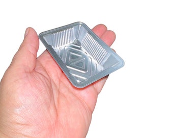 Miniature 1/6 Scale Foil Pan for dollhouse