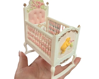 1/12 Scale Dollhouse Crib