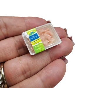 1/12 Scale Dollhouse Cubed Chicken Breast Pack