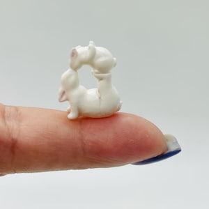 1/12 scale Miniature Bunny figurine