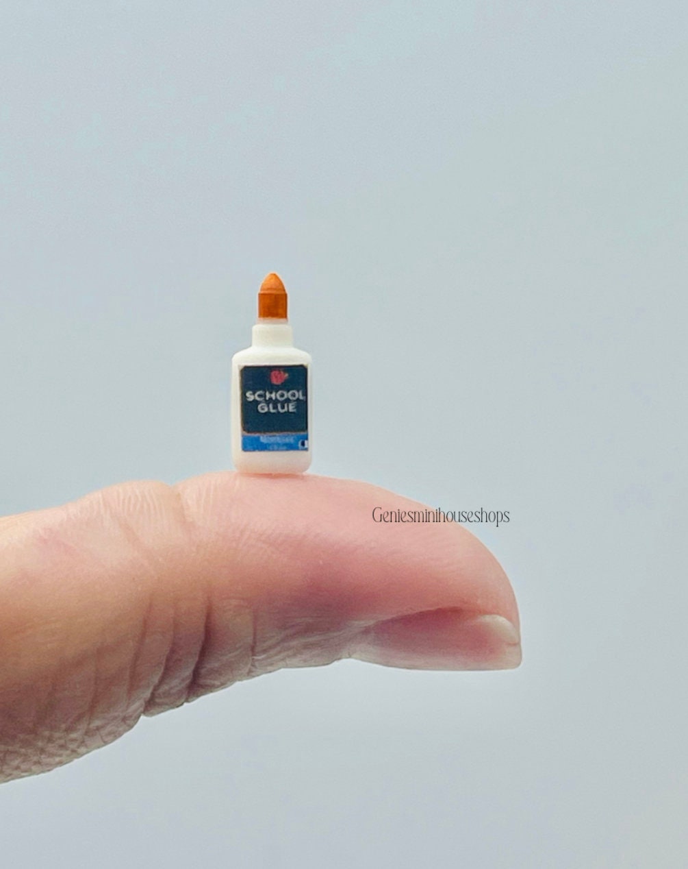 1/12 Scale Miniature School Glue for Dollhouse 