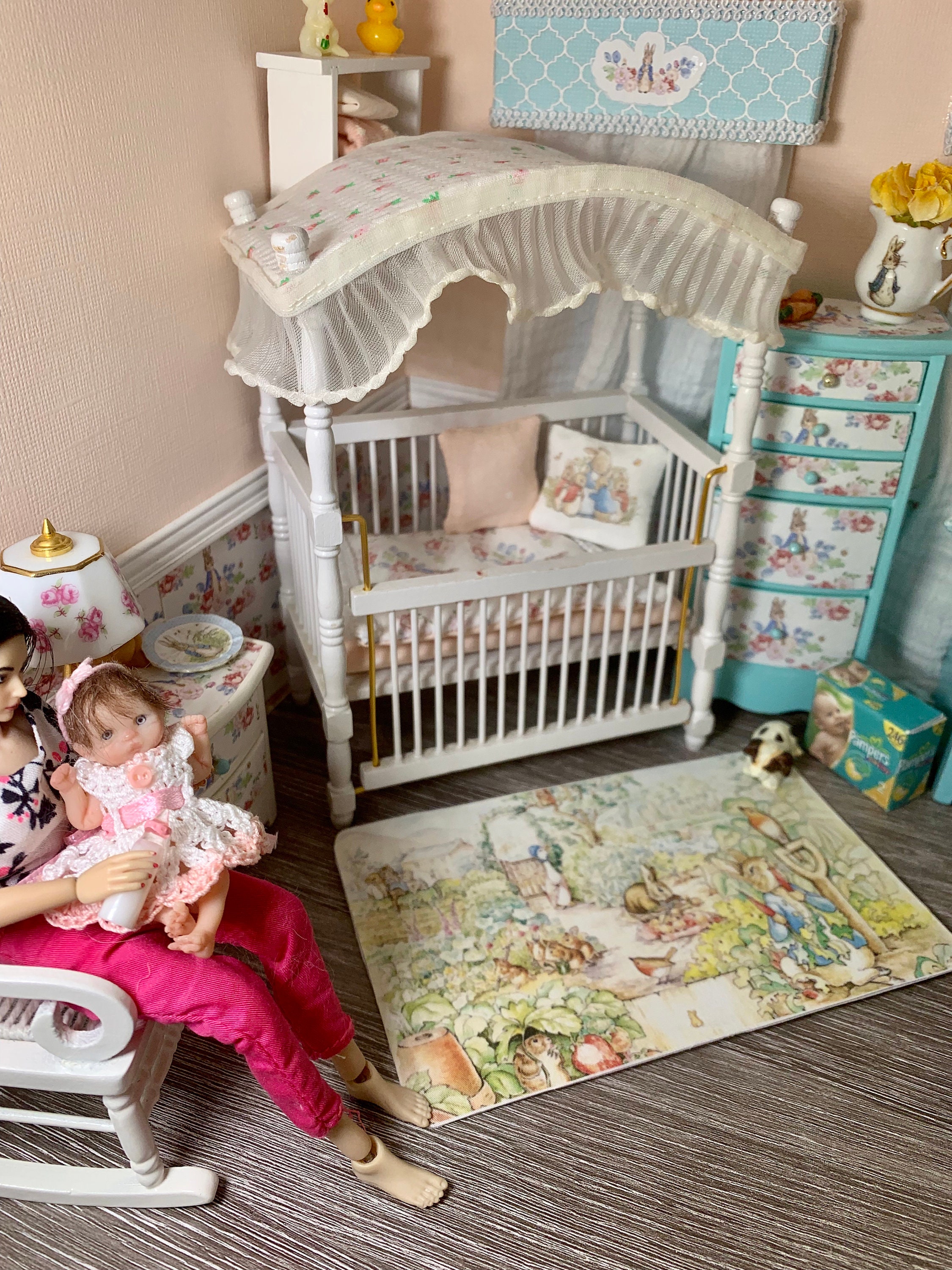 rabbit dollhouse