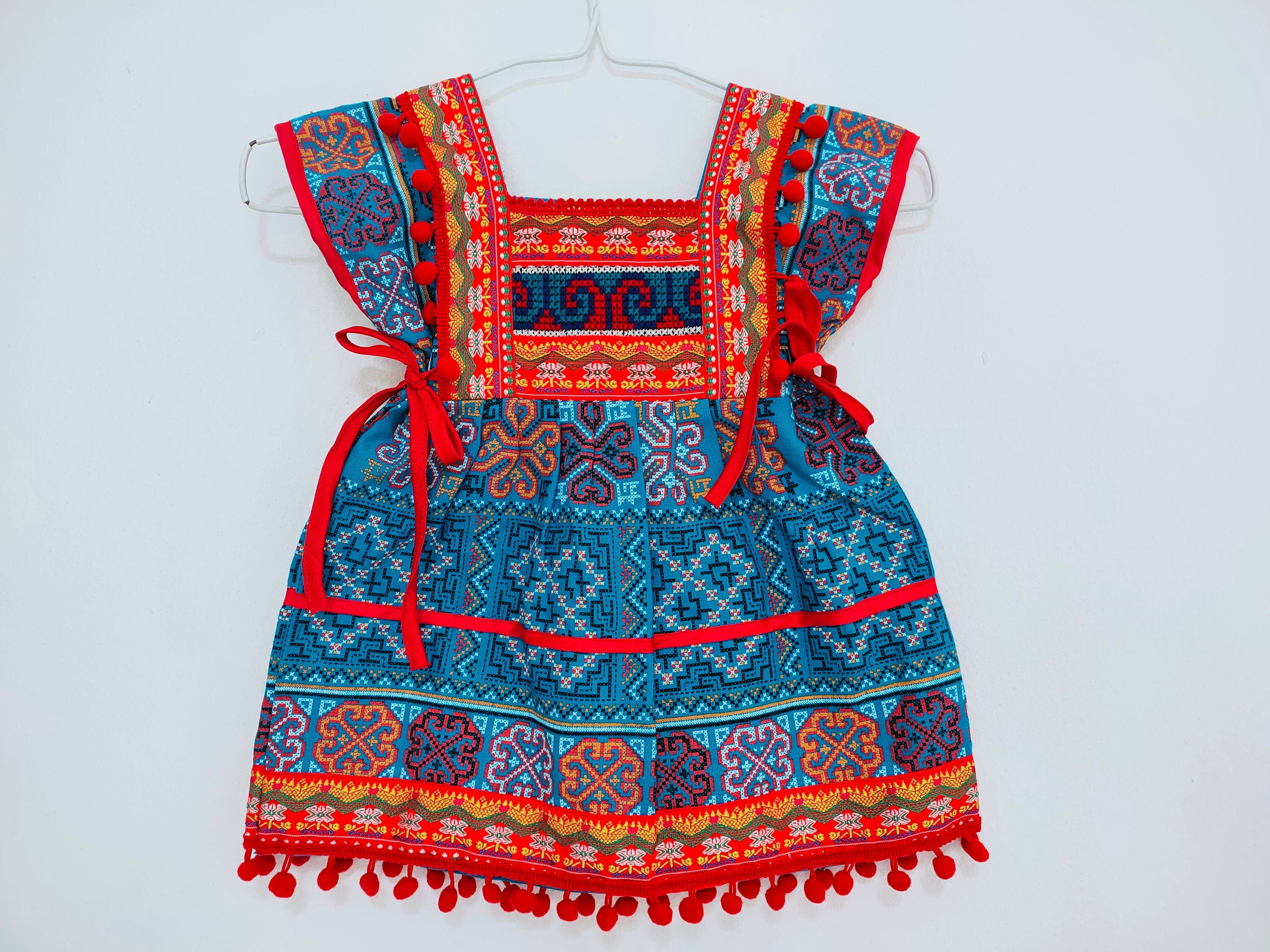 Baby Girl Blue Dress Toddler Blue Dress 
