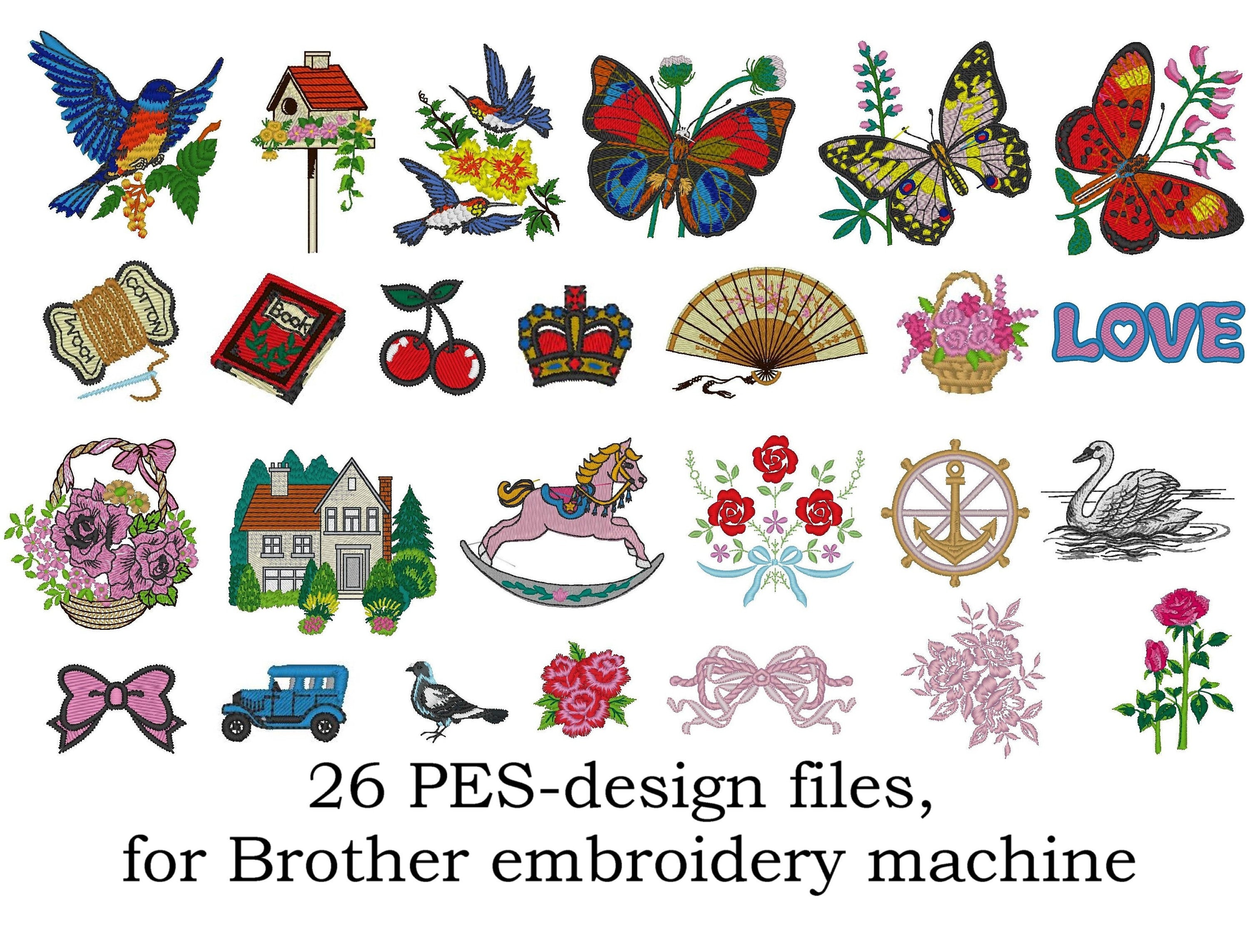 Free embroidery designs pes format - hongod