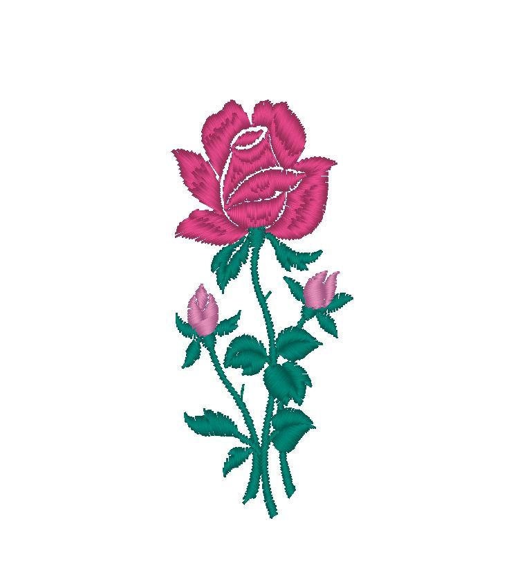 25 PESfiles for Brother embroidery machine. Floral motives. Etsy