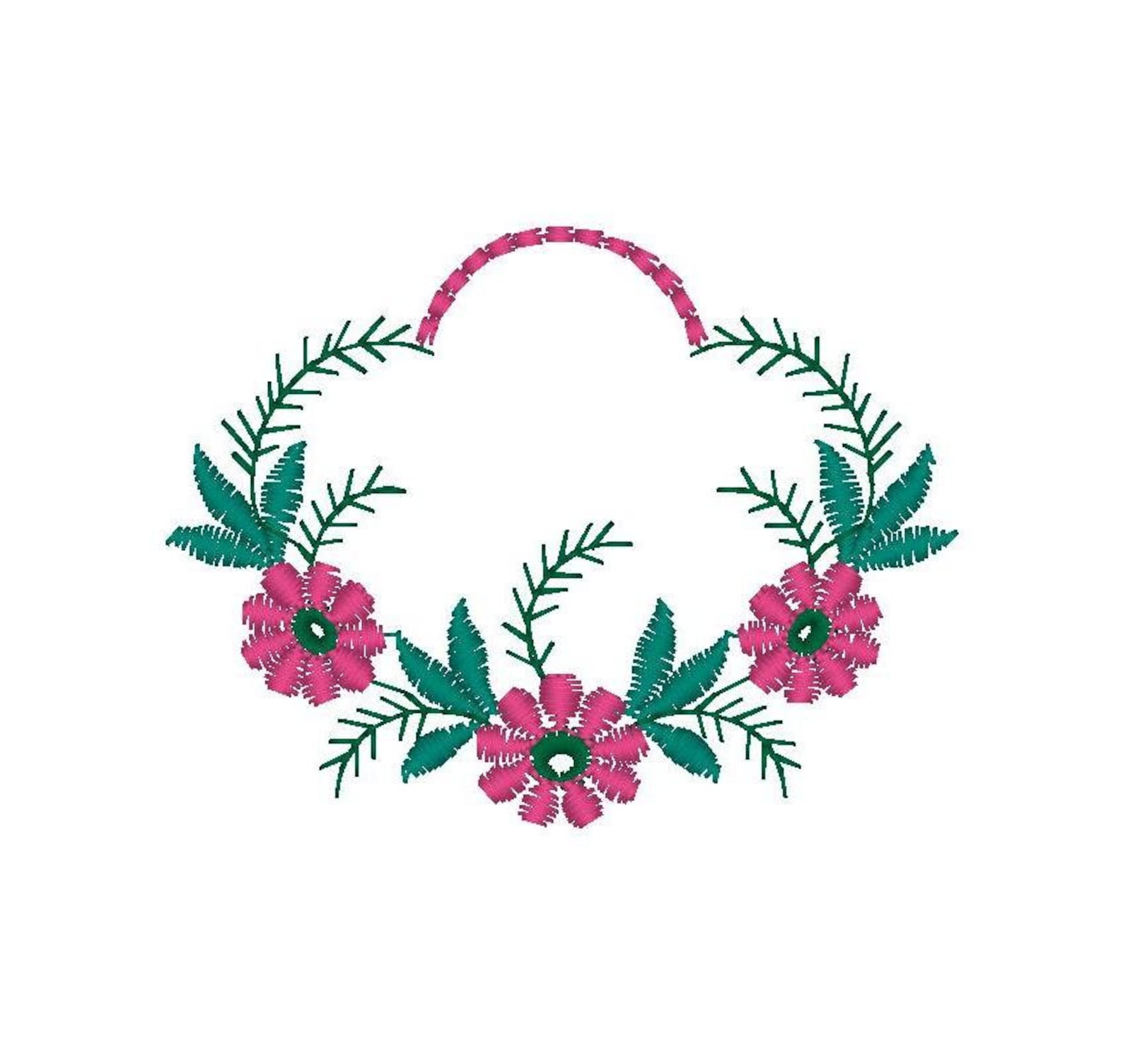 25 PESfiles for Brother embroidery machine. Floral motives. Etsy