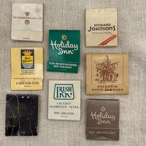 Lot of Vintage Matches - Vintage Matches Souvenir Matches