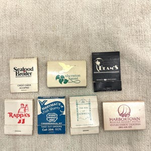 Lot of Vintage Matches - Vintage Matches Souvenir Matches