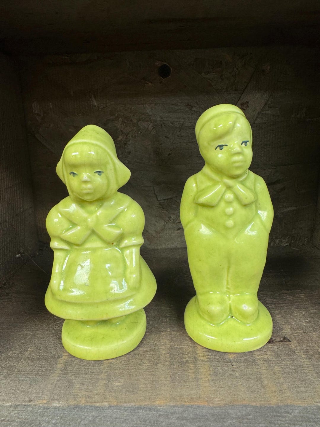 Vintage Dutch Boy and Girl Salt and Pepper Shakers - Made in Japan - Etsy
