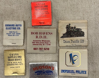 Lot of Vintage Matches - Vintage Matches Souvenir Matches