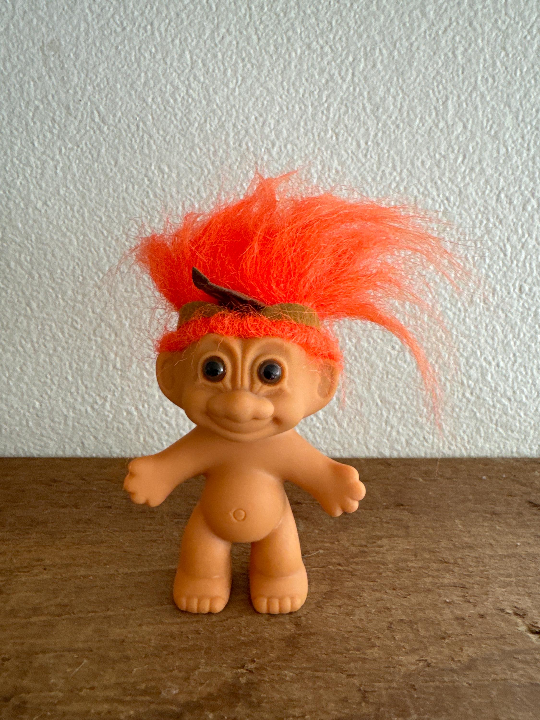 Vintage Troll - Vintage oranger Haartroll