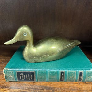 Brass Ducks - Brass Duck Collection - Mid Century Modern Ducks - Duck Collector - Vintage Duck Collection - Brass Duck - Nursery Decor