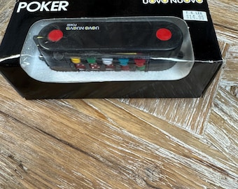 Uovo Nuovo Mini Poker Game Poker Chips - Novo mini jogo de pôquer na caixa