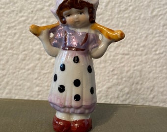 Vintage Holländer Mädchen Keramik Made In Japan