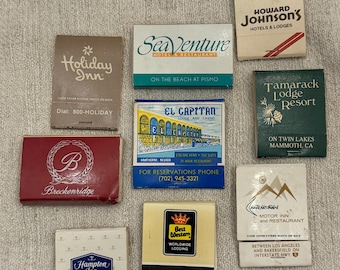 Lot of Vintage Matches - Vintage Matches Souvenir Matches
