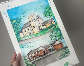 Custom Watercolour Paintings