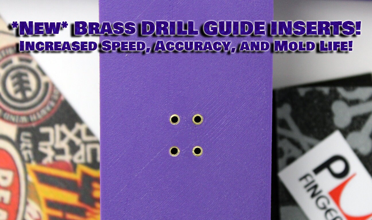 IMPROVED Pro 32mm Fingerboard Mold Kit for 2 Boards. Graphic Etsy