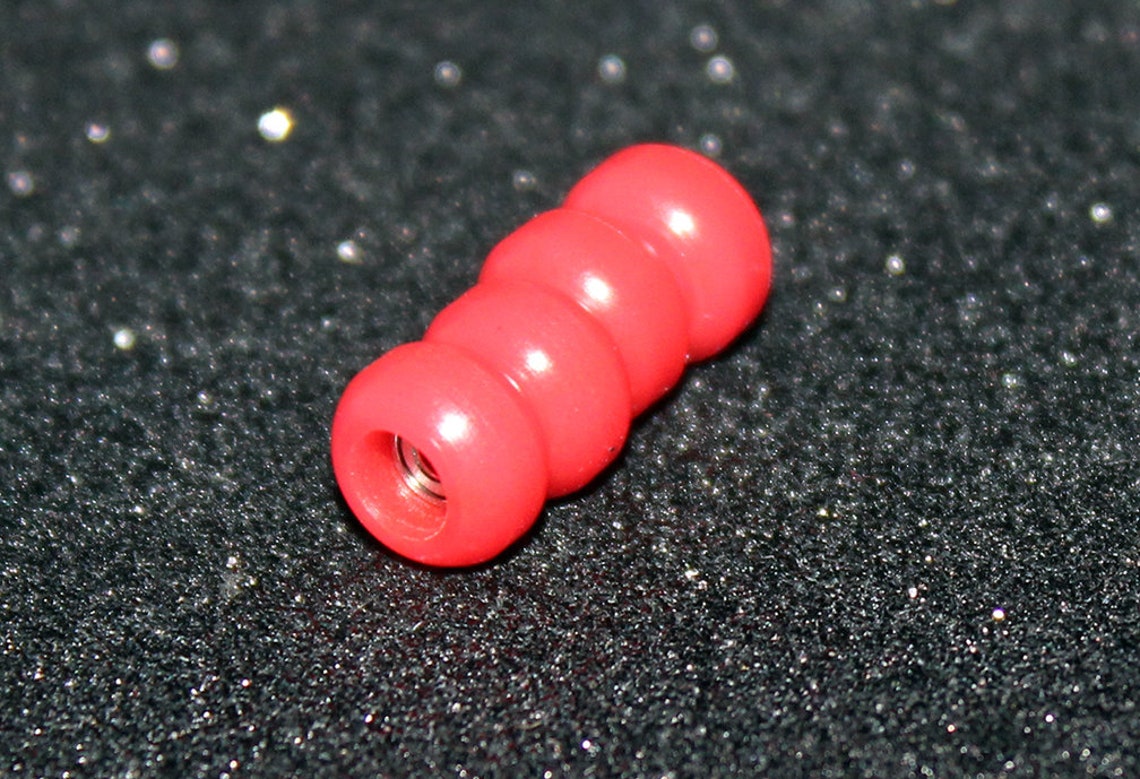 Professional Fingerboard Wheels red CNC Lathe Bearing Free Board