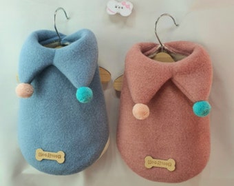 Pierrot Coat / Dog jacket, Dog clothing, Dog coat, Dog winter clothes, Dog tops, Fashion dog, Dog Apparel