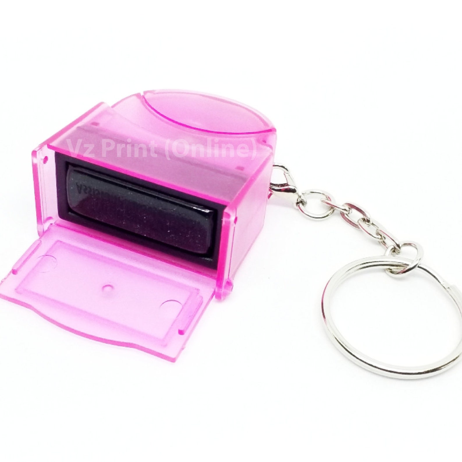 Keychain Stamp Custom Stamp Name Stamp Signature Stamp Etsy